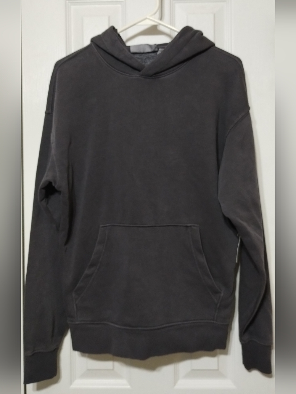 No Boundaries Oversize Hoodie – Charcoal Sky XS